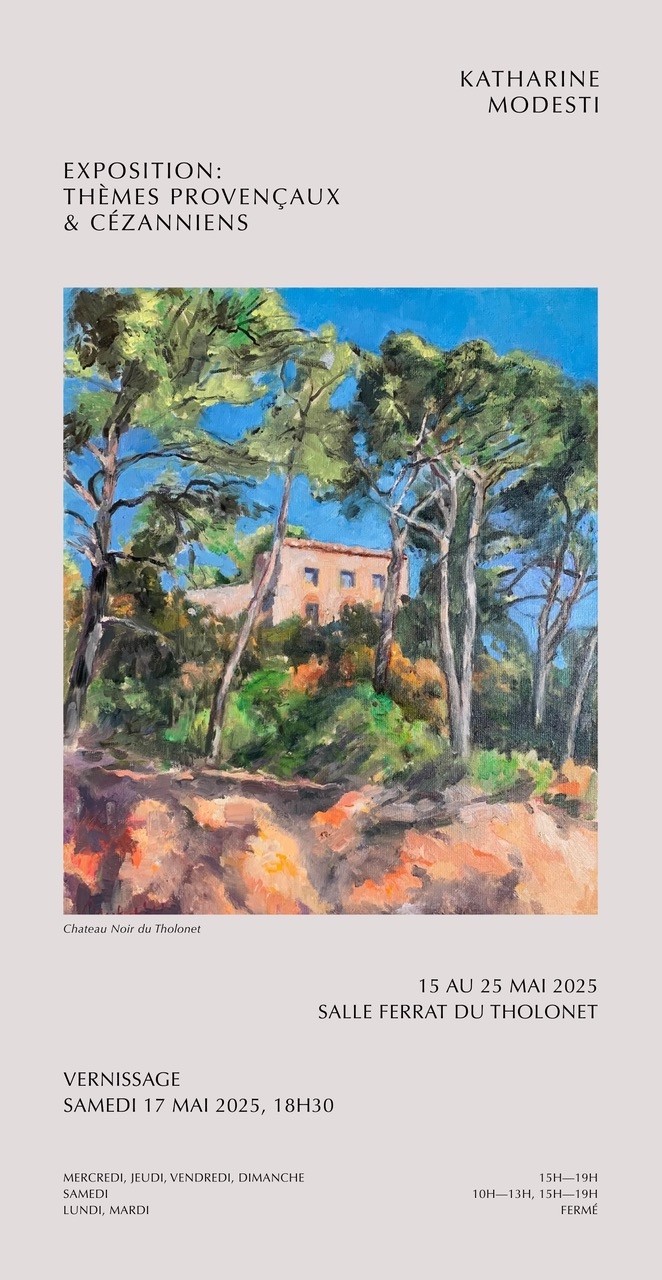 Affiche Exposition Cézanne 2025